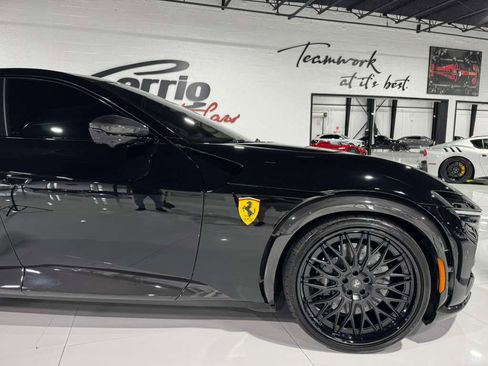 Used 2024 Ferrari Purosangue Nero B/B paint,Extra-Range int image 48