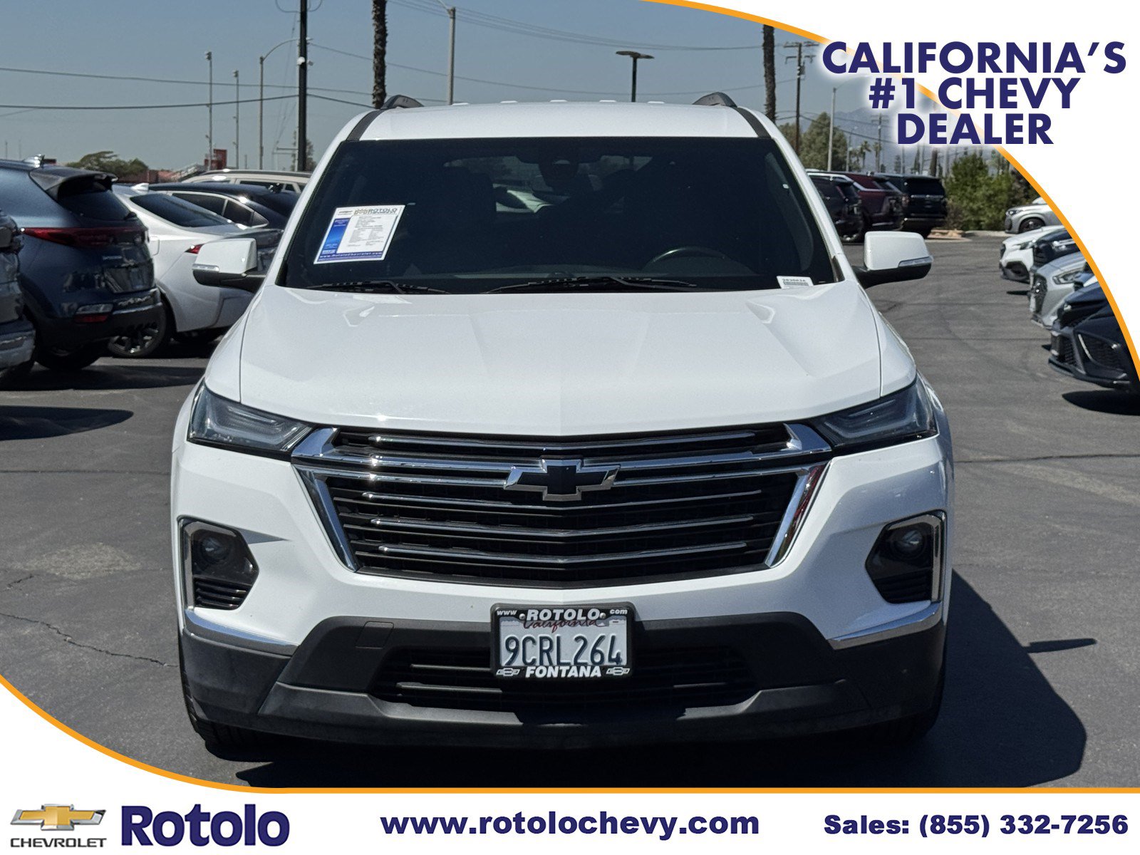Used 2022 Chevrolet Traverse LT w/ LPO, Floor Liner Package FWD image 2