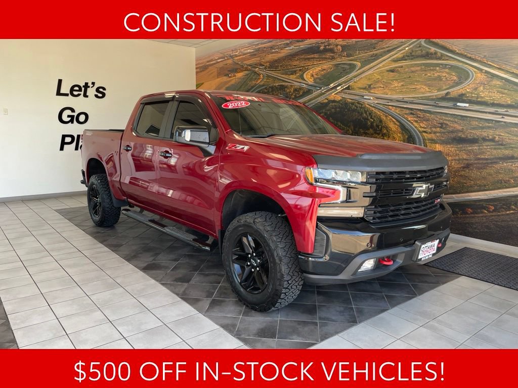 Used 2022 Chevrolet Silverado 1500 LT Trail Boss w/ LT Trail Boss Premium Package AWD/4WD image 1