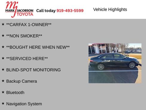 Used 2017 Toyota Camry XLE image 5