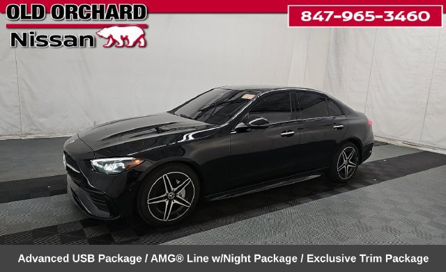 Used 2024 Mercedes-Benz C 300 4MATIC Sedan w/ AMG Line w/ Night Package image 1
