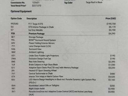 Used 2024 Porsche 911 Targa 4 GTS