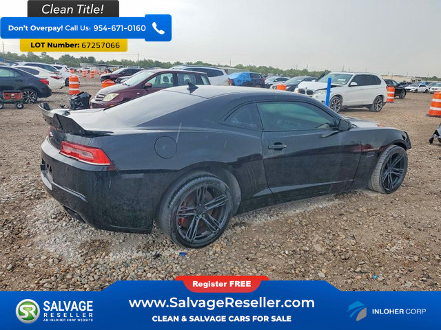 Used 2015 Chevrolet Camaro SS w/ RS Package RWD image 4