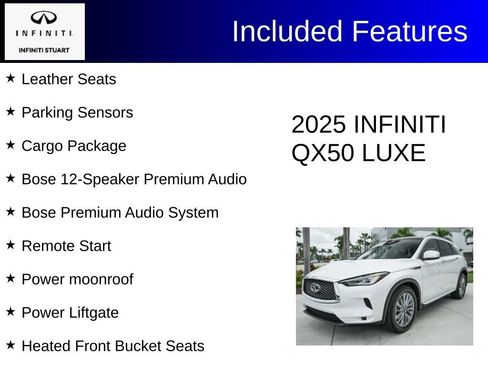 Used 2025 INFINITI QX50 Luxe image 3