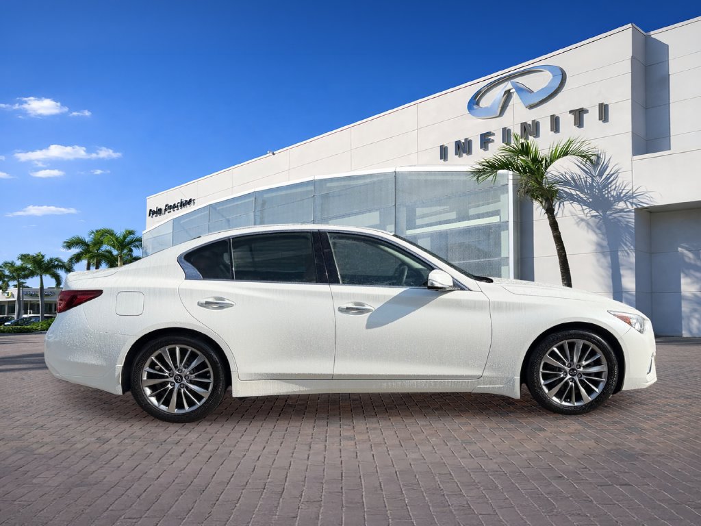 Used 2023 INFINITI Q50 Luxe w/ Cargo Package RWD image 8