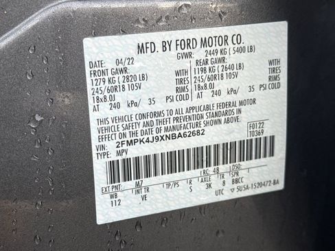 Used 2022 Ford Edge SEL w/ Convenience Package image 32