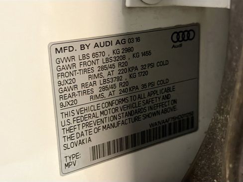 Used 2017 Audi Q7 3.0T Prestige w/ Prestige Package image 12