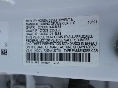 Used 2021 Honda Accord Sport image 21