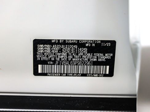 Used 2023 Subaru WRX Limited image 26