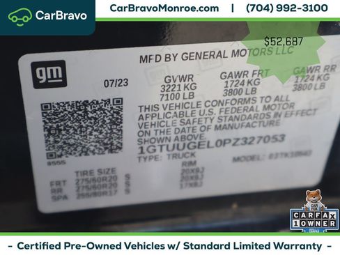 Certified 2023 GMC Sierra 1500 Denali AWD/4WD image 46