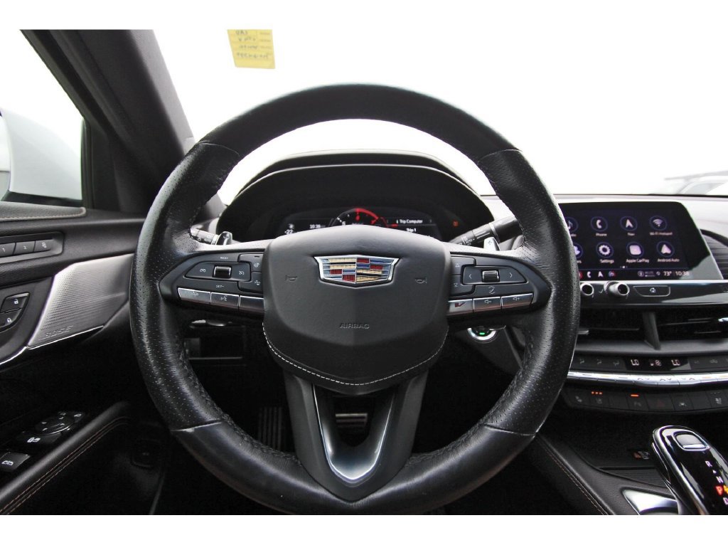 Used 2021 Cadillac CT4 V w/ Technology Package RWD image 14