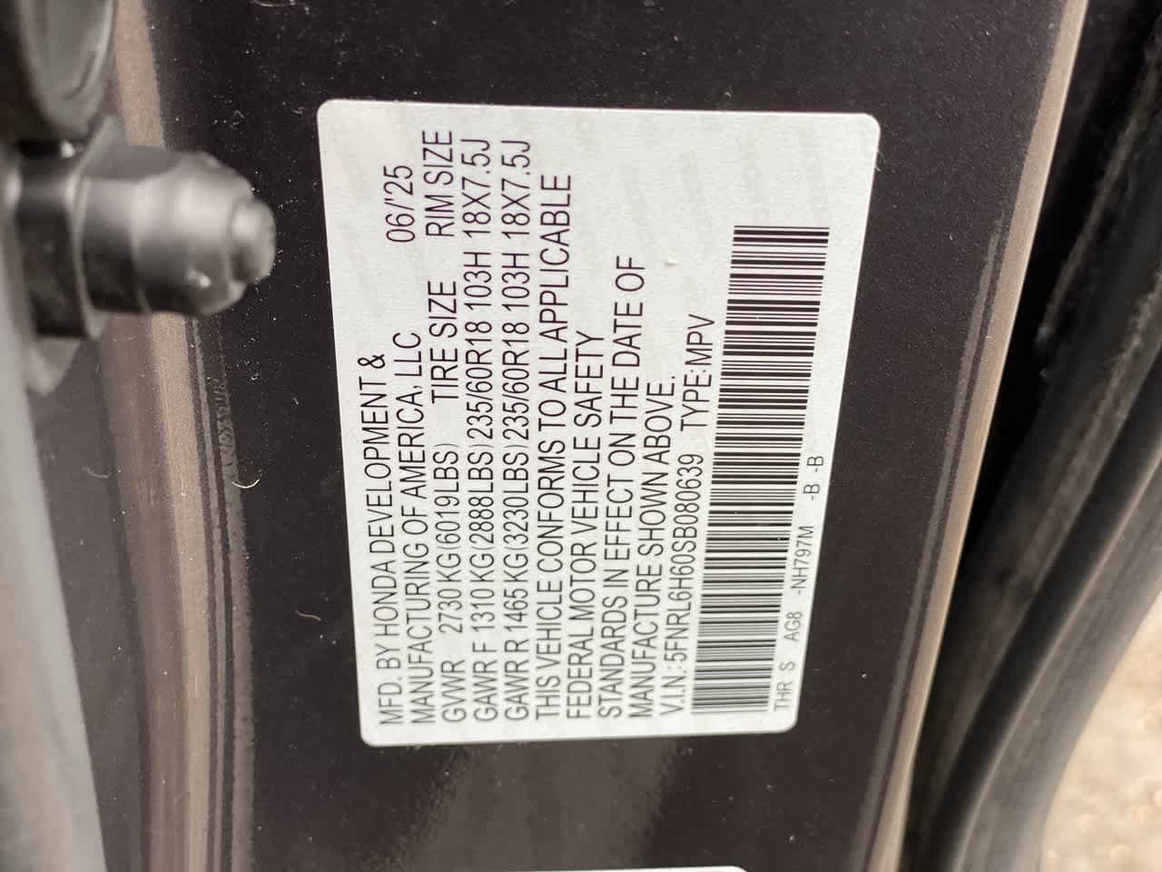 Used 2025 Honda Odyssey EX-L image 30