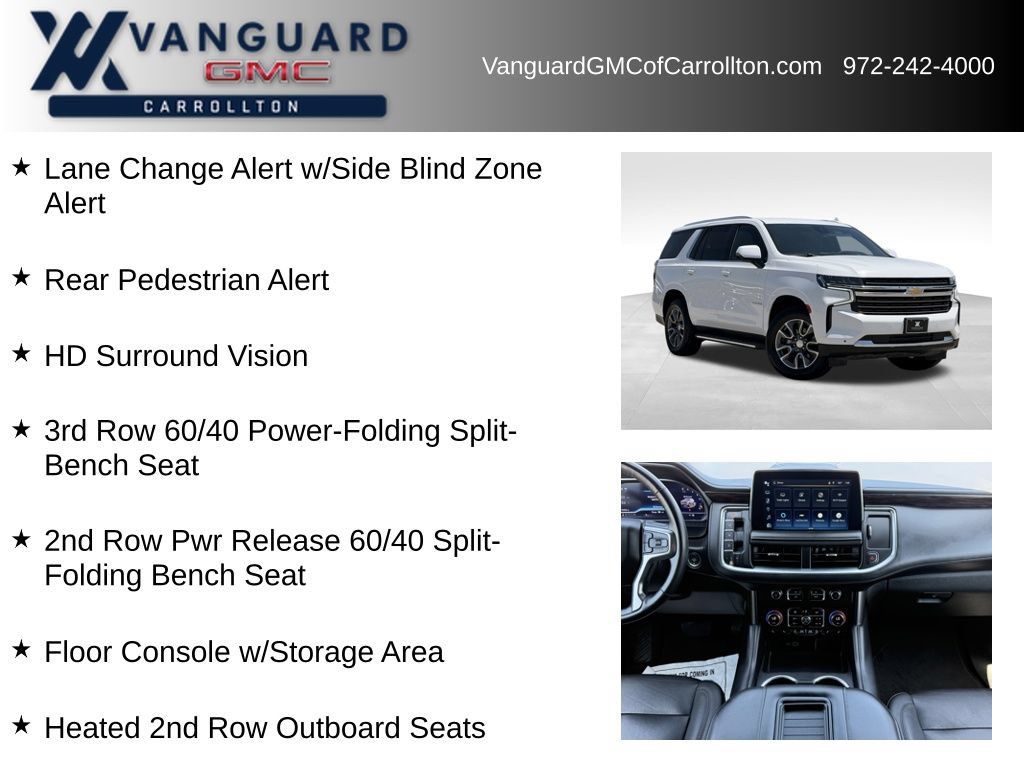 Used 2023 Chevrolet Tahoe LT w/ Luxury Package RWD image 24