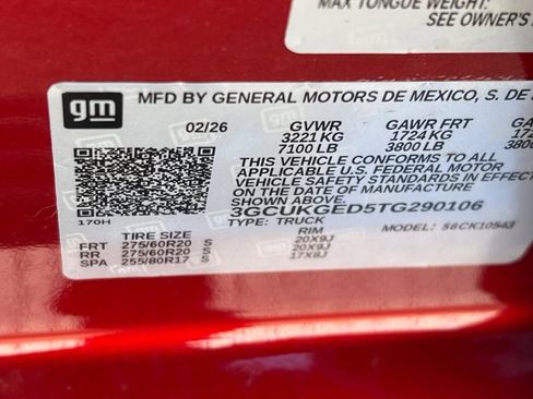 New 2026 Chevrolet Silverado 1500 LTZ w/ LTZ Premium Package AWD/4WD image 22
