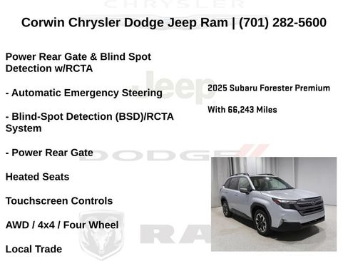 Used 2025 Subaru Forester Premium AWD/4WD image 6