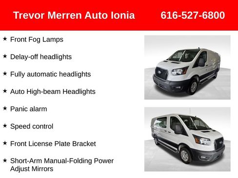 Used 2025 Ford Transit 250 Low Roof w/ Exterior Upgrade Package RWD image 38