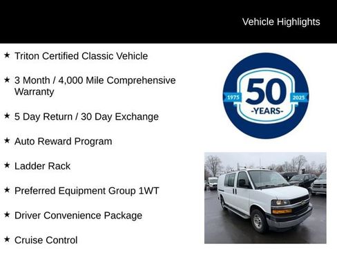 Used 2021 Chevrolet Express 2500 w/ Driver Convenience Package image 5