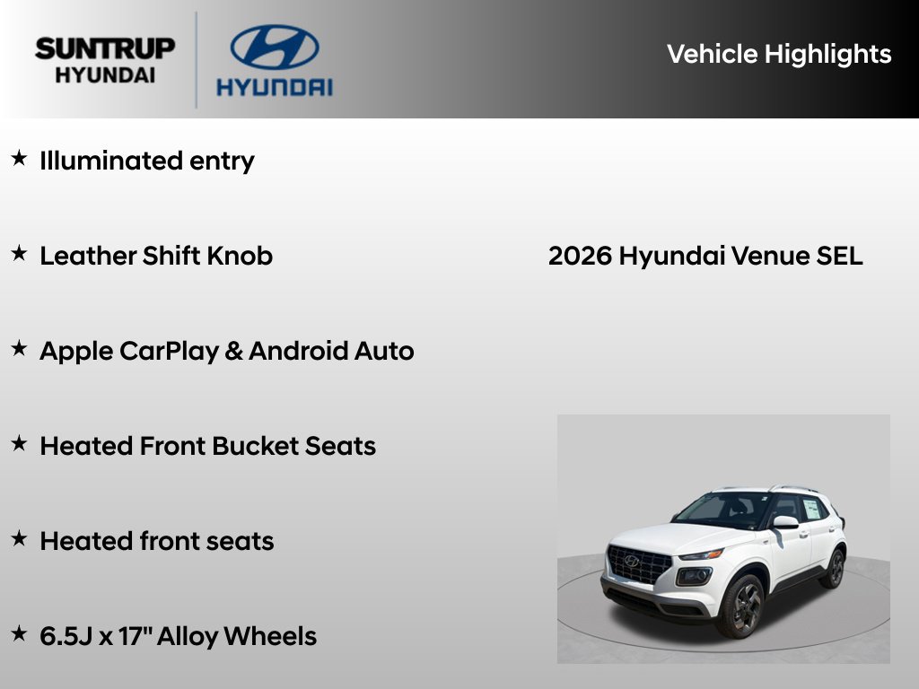 Used 2026 Hyundai Venue SEL FWD image 23