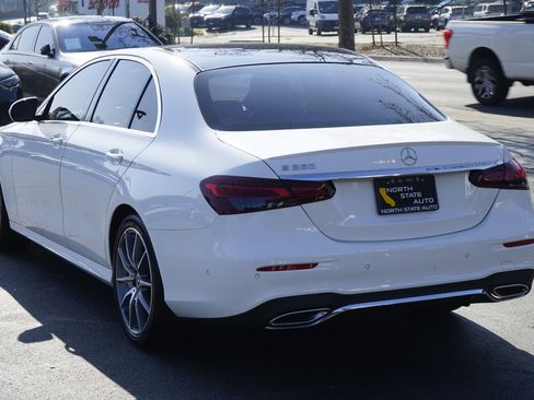 Used 2022 Mercedes-Benz E 350 Sedan w/ AMG Line Exterior image 11
