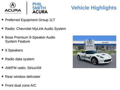 Used 2016 Chevrolet Corvette Stingray Coupe RWD image 4