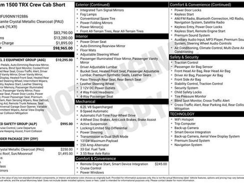 Used 2022 RAM 1500 TRX w/ TRX Level 2 Equipment Group image 7