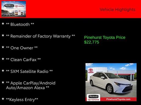Certified 2026 Toyota Corolla LE FWD image 7