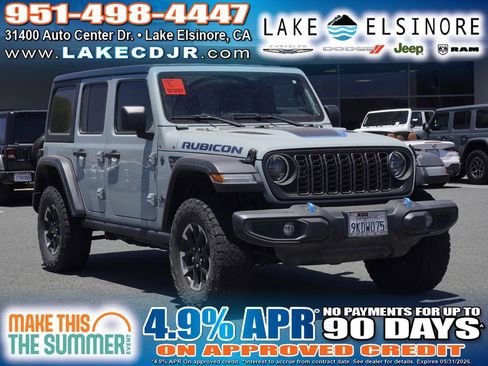 Used 2024 Jeep Wrangler Unlimited Rubicon 4xe AWD/4WD image 1