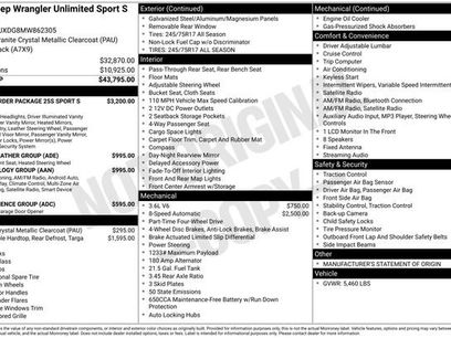 Used 2021 Jeep Wrangler Unlimited Sport