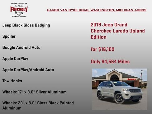 Used 2019 Jeep Grand Cherokee Laredo image 10
