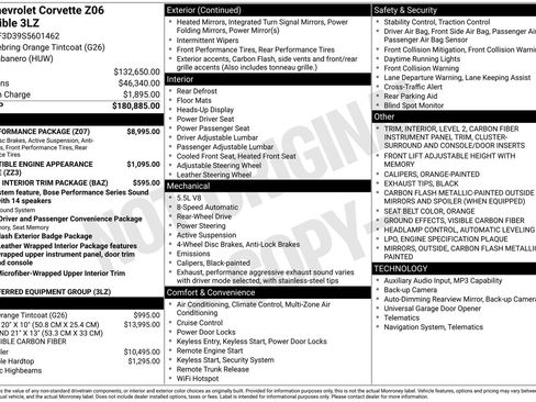 Used 2025 Chevrolet Corvette Z06 w/ Z07 Performance Package RWD image 4