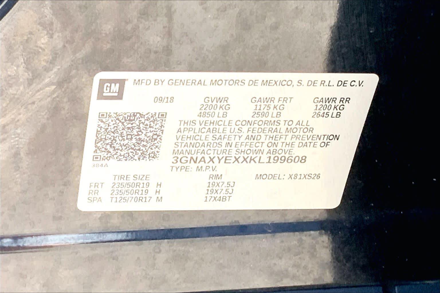 Used 2019 Chevrolet Equinox Premier AWD/4WD image 37