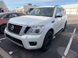 Used 2019 Nissan Armada Platinum w/ Captain's Chairs Package video 1