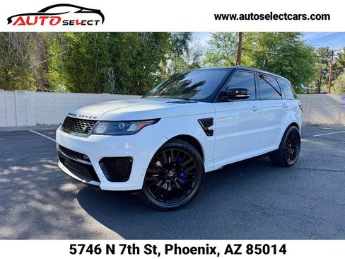 Used 2017 Land Rover Range Rover Sport SVR AWD/4WD image 1