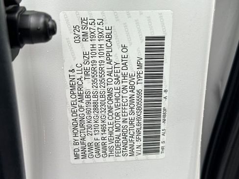 Used 2025 Honda Odyssey Elite image 27