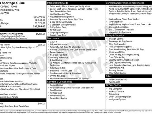 Used 2024 Kia Sportage X-Line w/ X-Line Premium Package image 4