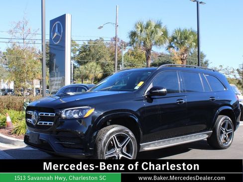 Certified 2022 Mercedes-Benz GLS 450 4MATIC w/ AMG Line Exterior image 1