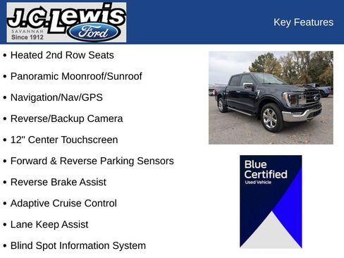 Certified 2023 Ford F150 Lariat w/ Equipment Group 502A High image 32