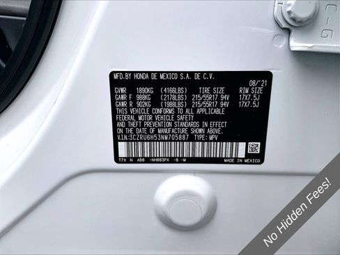Used 2022 Honda HR-V EX image 30