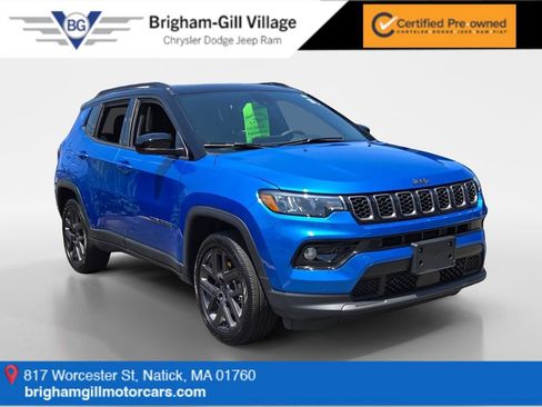 Certified 2025 Jeep Compass Limited w/ Sun & Sound Group AWD/4WD image 1