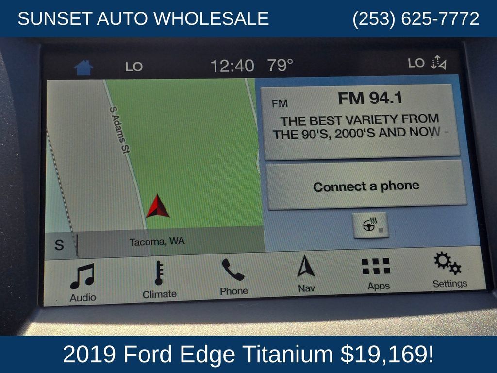 Used 2019 Ford Edge Titanium w/ Cold Weather Package AWD/4WD image 36