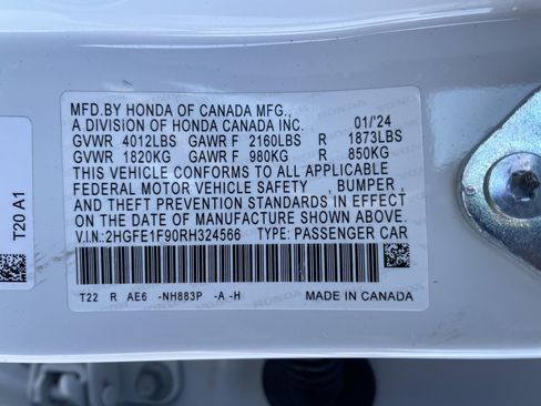 Certified 2024 Honda Civic Touring image 36