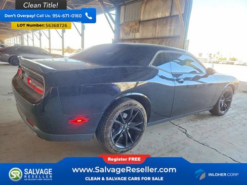 Used 2017 Dodge Challenger SXT w/ Blacktop Package RWD image 4
