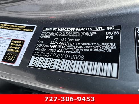 Certified 2023 Mercedes-Benz EQS 450+ 4MATIC SUV image 28