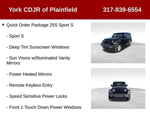 Used 2023 Jeep Wrangler Sport S image 6