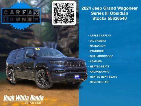 Used 2024 Jeep Grand Wagoneer Series III w/ Quick Order Packagew 28T AWD/4WD image 6