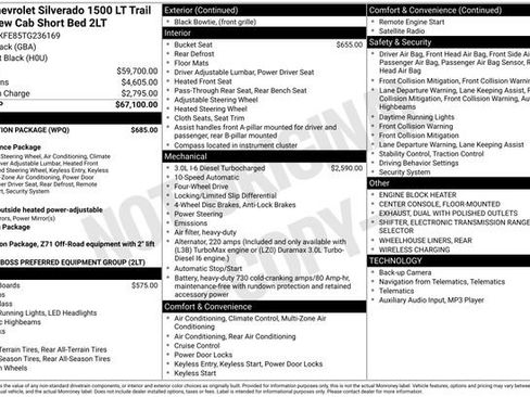 New 2026 Chevrolet Silverado 1500 LT Trail Boss w/ Protection Package AWD/4WD image 4