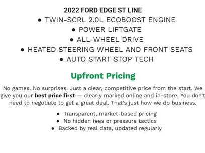 Certified 2022 Ford Edge ST-Line