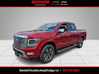 Used 2021 Nissan Titan Platinum Reserve w/ Moonroof Package AWD/4WD video 1