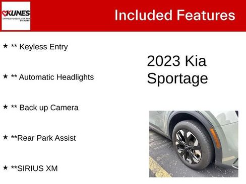 Used 2023 Kia Sportage X-Line w/ X-Line Premium Package AWD/4WD image 5