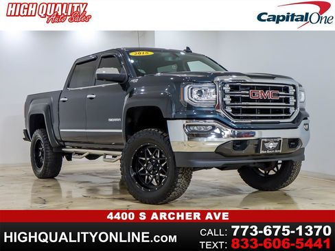 Used 2018 GMC Sierra 1500 SLT w/ Suspension Package, Off-Road AWD/4WD image 1